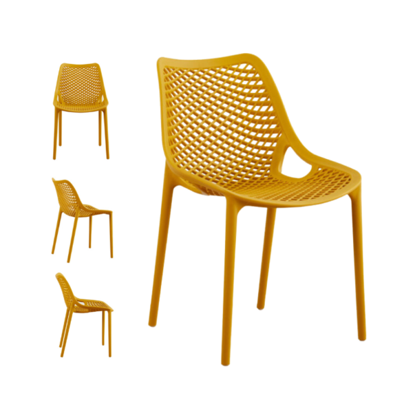 כסא דגם פרייד צהוב